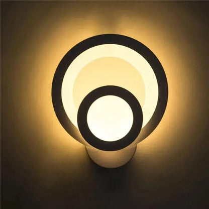 Нанесете Urban LED 19W Кръгъл лек/топъл/неутра акрил и бял метал