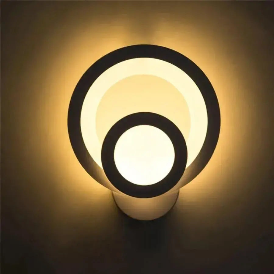 Нанесете Urban LED 19W Кръгъл лек/топъл/неутра акрил и бял метал