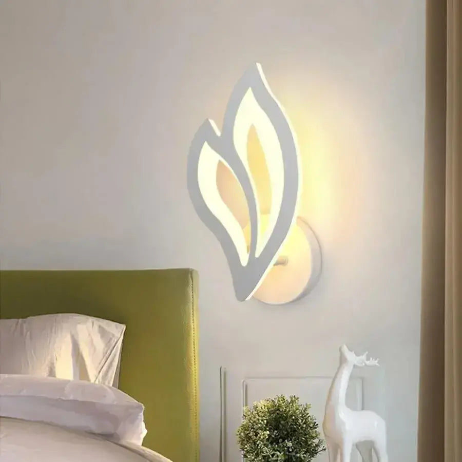 Нанесете LED Lily 15W Petala Light Cold/Warm/Neutral Acrylic and White Metal