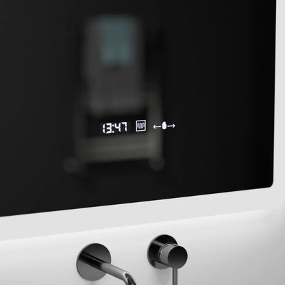 Огледален светодиоден правоъгълен 60x80cm Pugliesi Sensor Motionglow Marcello Clock Defrition System & Уменяем термометър