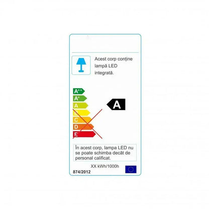 Твърда LED лента, 18W, 220V, 120 cm, IP.20, 6500K, 2835