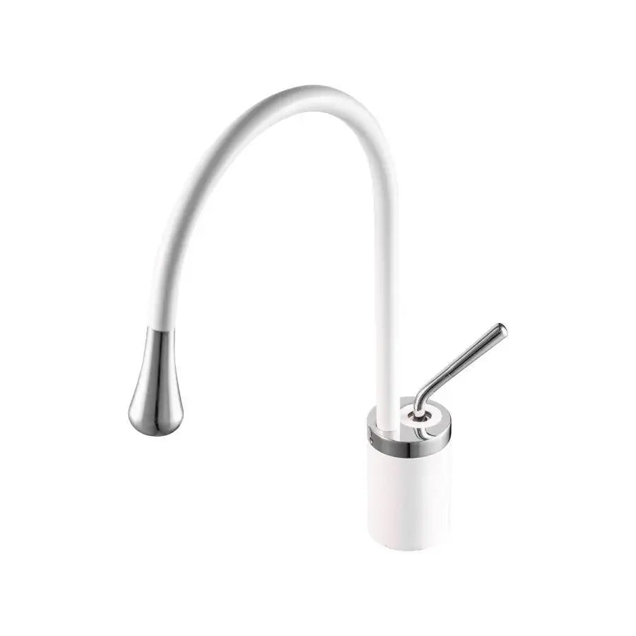 Washbasin батерия, санитарен месинг, бял, wzy/326/b