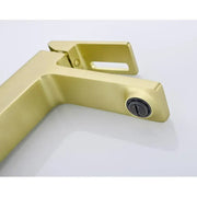 Батерията Washbasin Monochander Carridge Ceramic Alama Aurer Satin Fittings и фиксиращ комплект включва 9807d