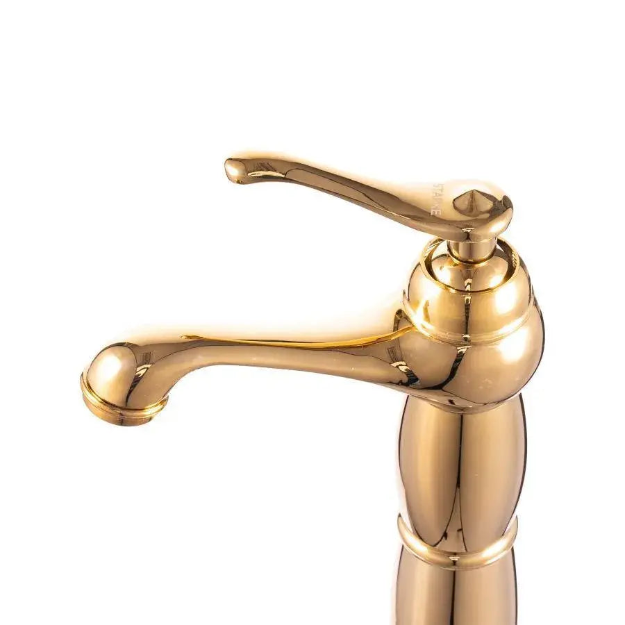 Washbasin батерия, санитарен месинг, злато, CF/1010