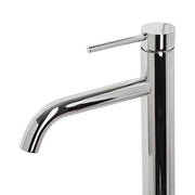 Батерията Washbasin High Monochander Carridge керамика Alama Sanitary Chrome Glossy Fittings и фиксиращ комплект включва 7527