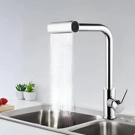 Батерията Washbasin патрон керамичен Pipa Rotary Chrome Glossy Fitingings включени EC03