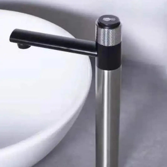Батерия Washbasin Студена вода Старт-стоп от неръждаема стомана UP304, сатен, YSQ/108