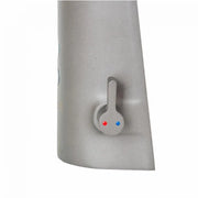 Батерия миещи се със сензор, санитарен месинг, сиво, RW-190gr