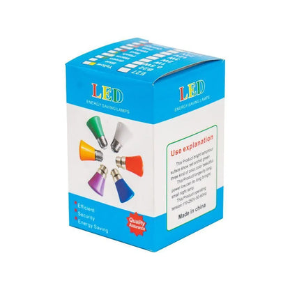 LED крушка, E27, 2W, зелено