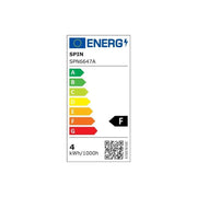 LED нишка светлина ST64 E27 4W 2500K