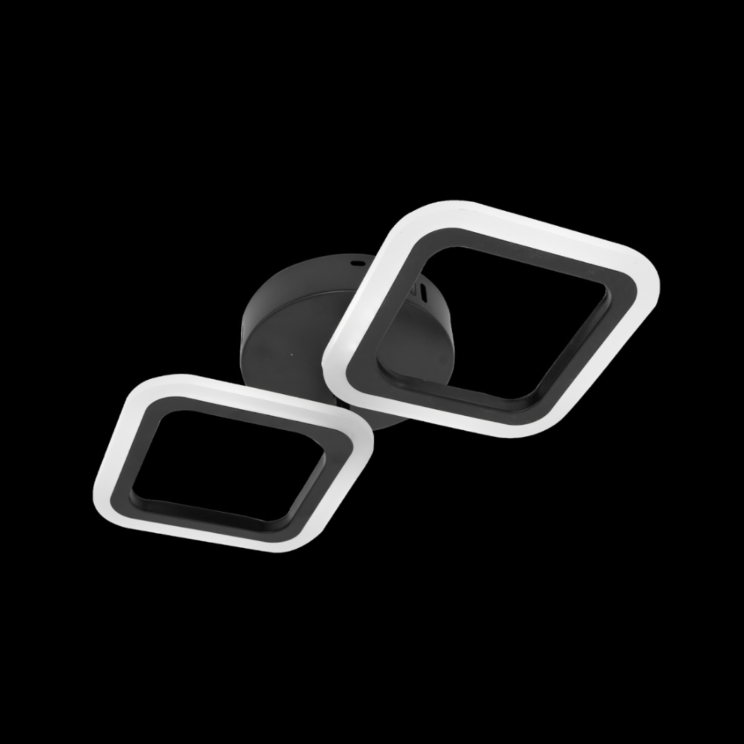 LED LED Pulsaris, 22W, акрил, черен, 4000k, IP.20