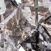 CHANDELIER CRYSTAL HARA 9X E27 SILVER