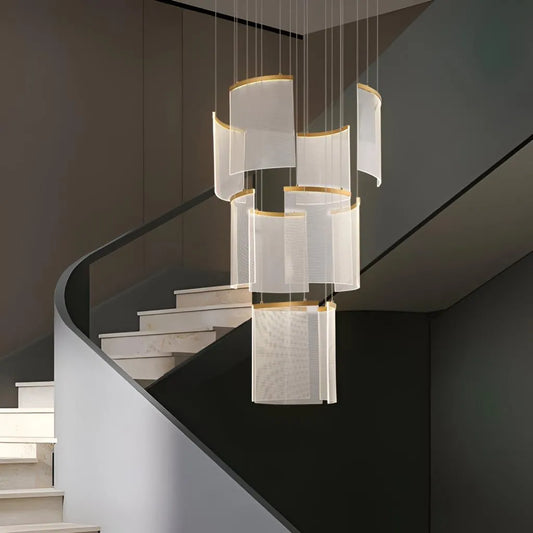 CHANDELIER CRYSTAL LED 60W Augino Gold 80 cm Gold