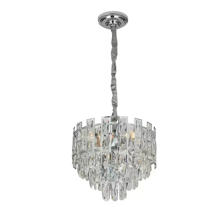 CRISTAL HANDELIER NIKLAUS 4X E27 SILVER