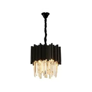 Crystal Blois petito 3xe14 полилей, диаметър 30 ​​см, черен, регулируема височина