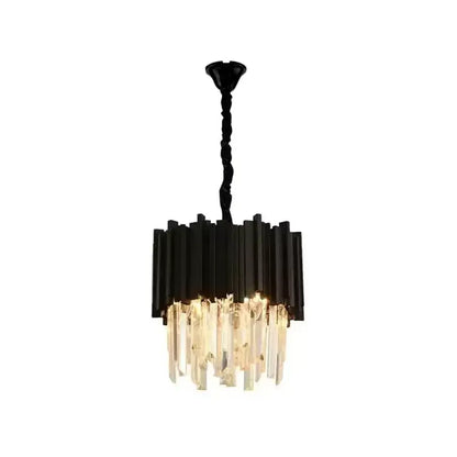 Crystal Blois petito 3xe14 полилей, диаметър 30 ​​см, черен, регулируема височина