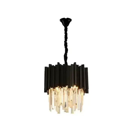 Crystal Blois petito 3xe14 полилей, диаметър 30 ​​см, черен, регулируема височина