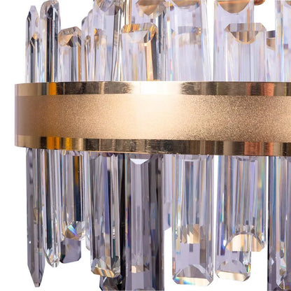 Achim LED полилей с дистанционно управление, 200W, 80см златен диаметър, Davable