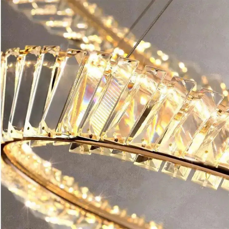 LED LED кристал LED с Kylan 36W дистанционно управление 40 см злато