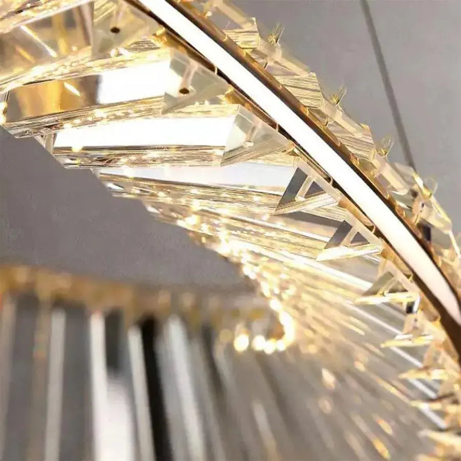 LED LED кристал LED с Kylan 36W дистанционно управление 40 см злато