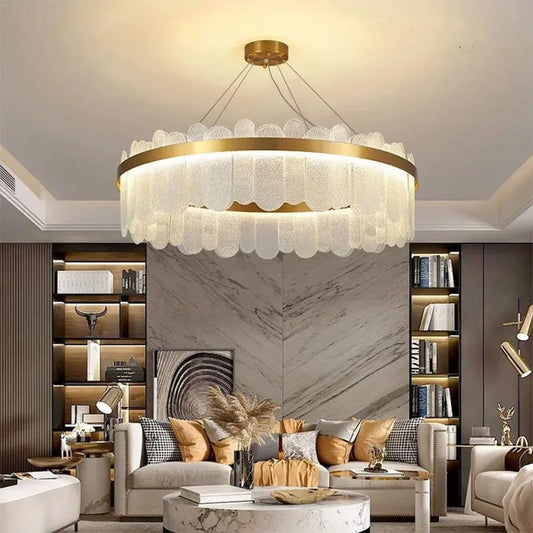 LED полилей с дистанционно управление Alvaro 128W Dimable Gold