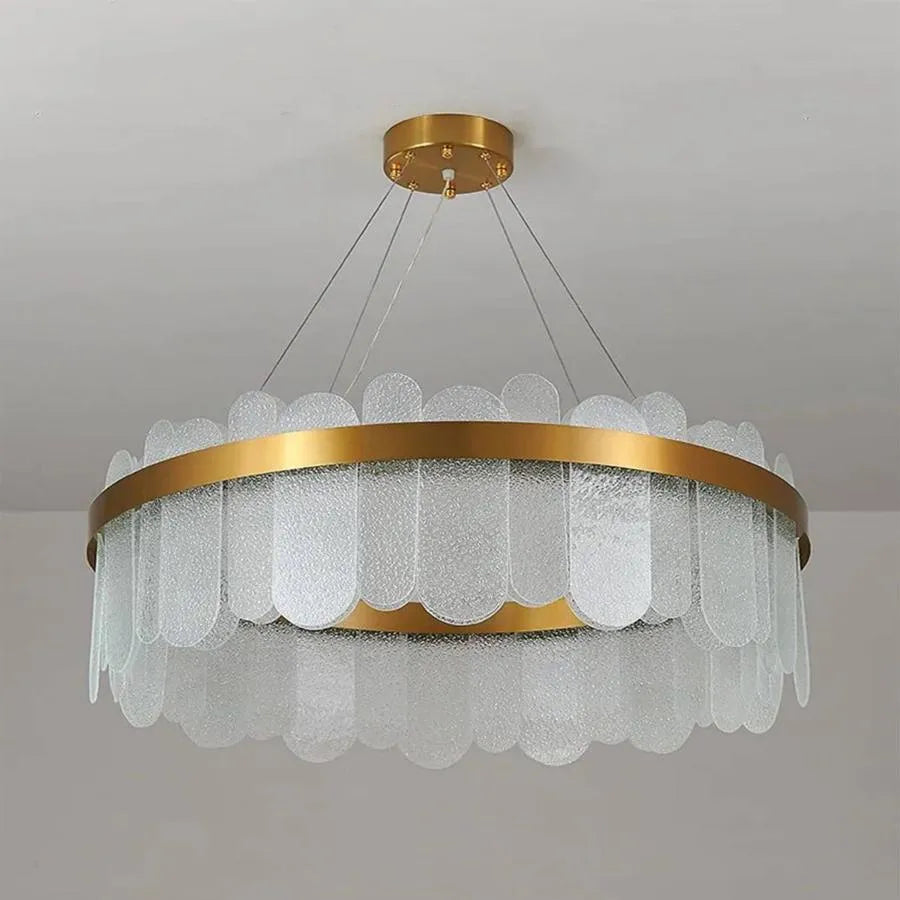 LED полилей с дистанционно управление Alvaro 128W Dimable Gold