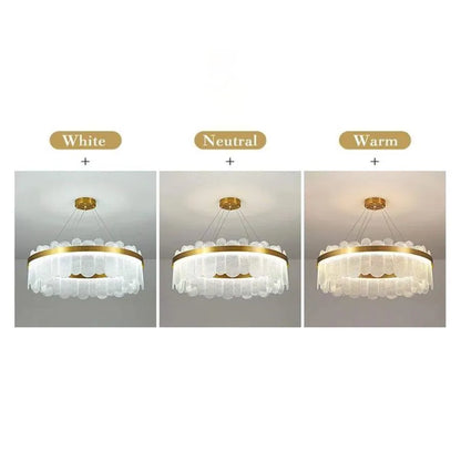 LED полилей с дистанционно управление Alvaro 128W Dimable Gold