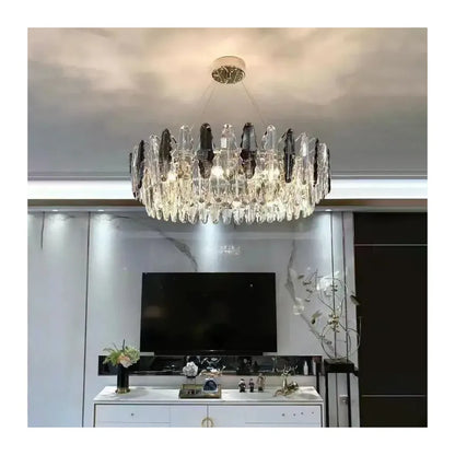 Candelabru Oliver, 8*E14, Chrome, Metal и Crystal