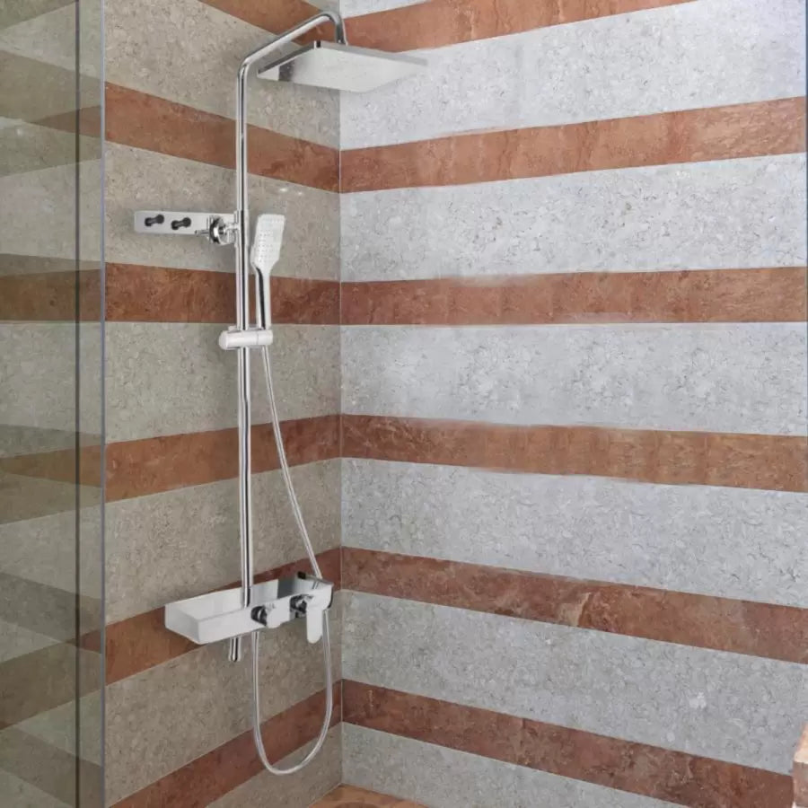 Душ колона, санитарен месинг, хром, SJG/2450