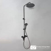 Душ колона, санитарен месинг, черен, 9810h