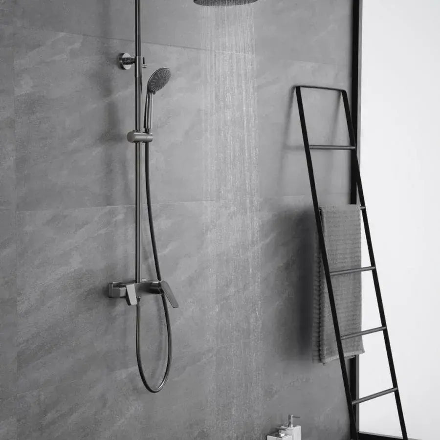 Душ колона, санитарен месинг, сатен, 9910N