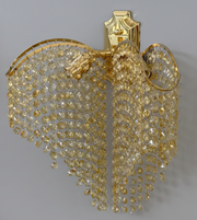 Лампа Ander Cristal 2x E14 Gold Shiny Shiny, Нанизи от кристали