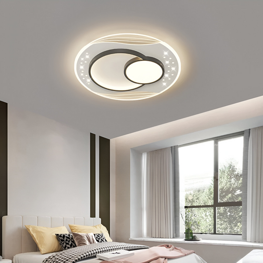 LED похот на Velura Serpenta Remote Control, 125W, 3 кръга, студена/гореща/неутрална светлина, нестабилна, черна