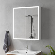 Laura Cabinet с LED огледало DBP122 60x70 бяло