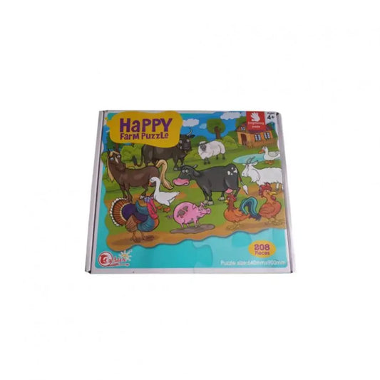 Игра тип пъзел с домашни животни, многоцветни, 208 броя