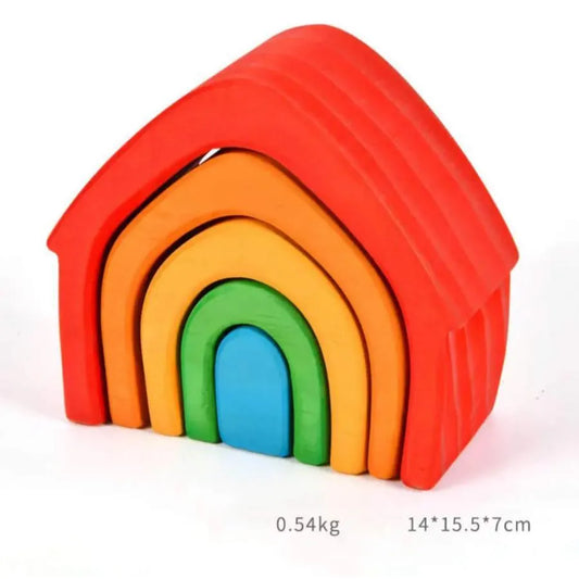 Puzzle тип Multicolora Cottage Game, 5 броя