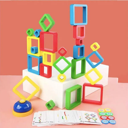 Въведете Game Brames Frames, 81 броя, дърво и картон, 1-4 играчи