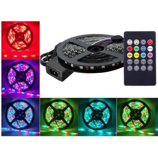 Kit LED лента R5050 RGB с музика 14.4W/M 12V IP20