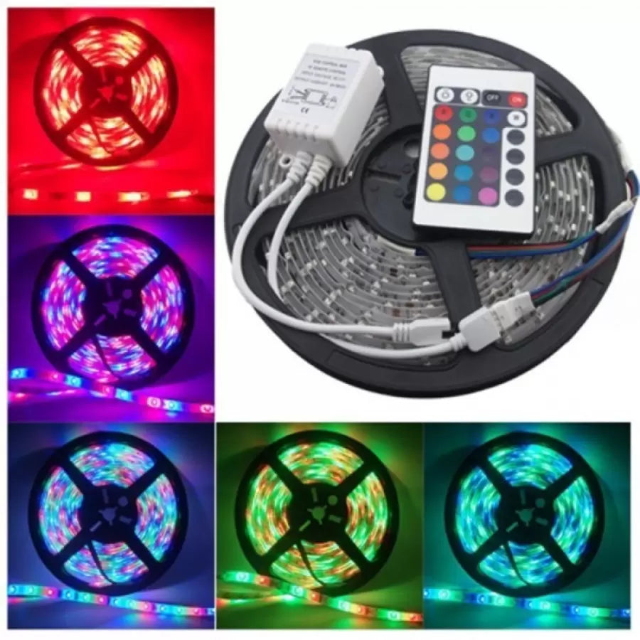 Kit RGB LED лента с 10W/M 12V IP20 дистанционно