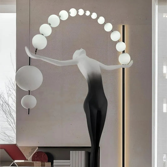 Lampardar Anatoja LED 24W 4000kmetal Black