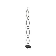 LED LED LAD Piscius, 120W, студена/гореща/неутрална светлина, метална и акрилна, черна