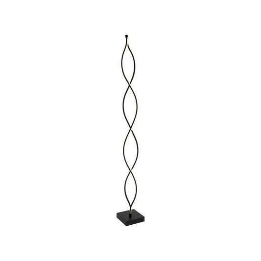 LED LED LAD Piscius, 120W, студена/гореща/неутрална светлина, метална и акрилна, черна