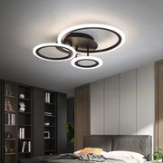 LED полилей с дистанционно управление на Бети, 41W, 3 кръга, студена/гореща/неутрална светлина, нестабилна, черна