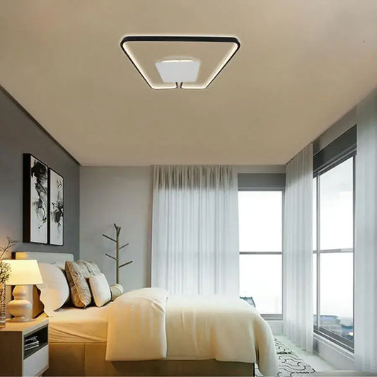Anka Chandelier с дистанционно управление, 106w, Davable, Black