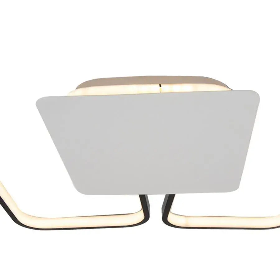 Anka Chandelier с дистанционно управление, 106w, Davable, Black