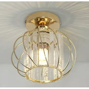 Cora 1xe27 полилей, злато, метал и кристал