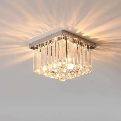 Crystal Martinez Linear Luxe, диаметър 35 cm, 4x E14, лъскав хром