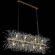 CHANDELIER CRYSTAL LACHLAN 8X G9 Злато