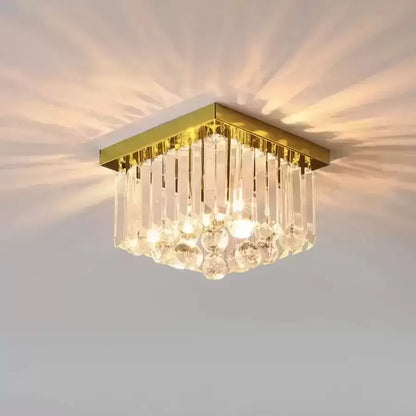 Crystal Martinez Linear Luxe, диаметър 35 cm, 4x E14, лъскаво злато