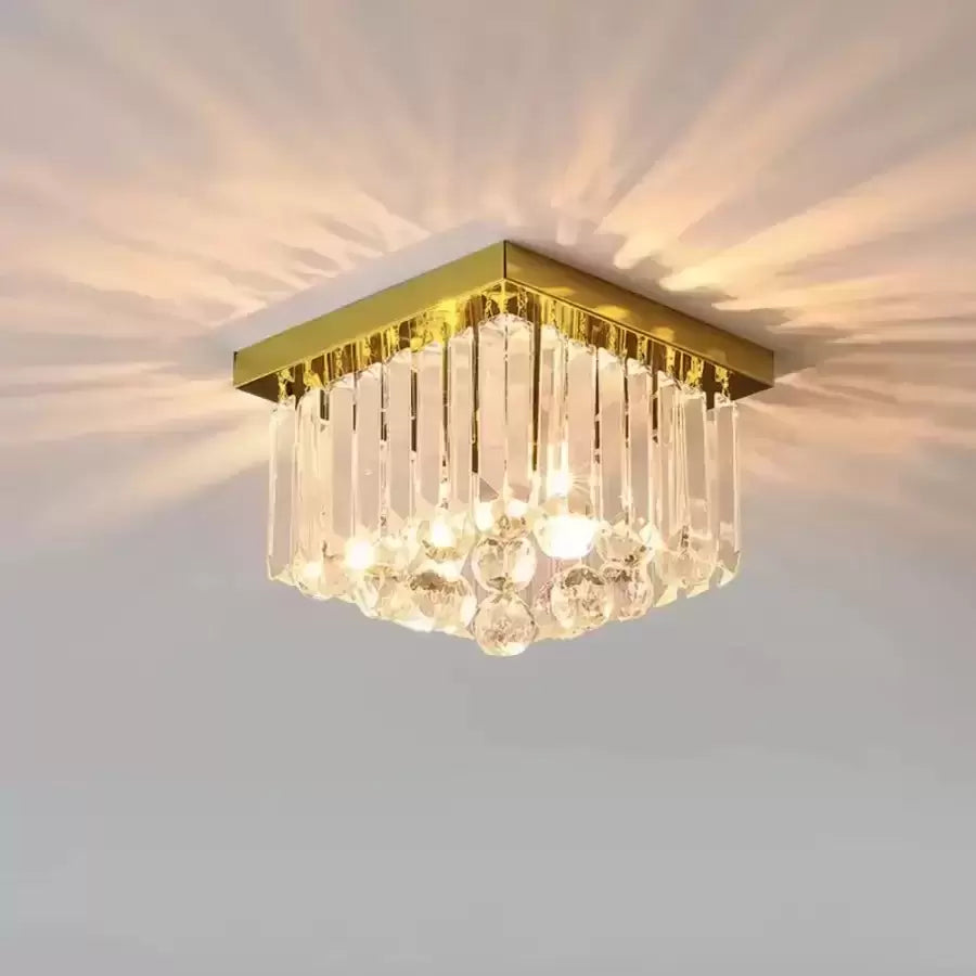 Crystal Martinez Linear Luxe, диаметър 35 cm, 4x E14, лъскаво злато